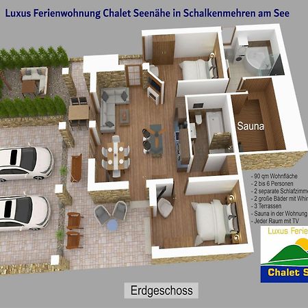 Luxus Ferienwohnung Chalet Seenaehe شالكينميهرين المظهر الخارجي الصورة